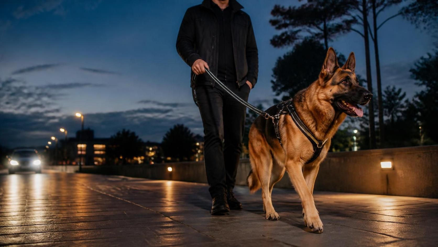 Choosing the Perfect Reflective Stylish Dog Leash for Large Dogs: Safety Meets Style