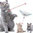 Smart Laser Teasing Cat Collar: Automatic Electric Cat Toy for Interactive Training and Amusing Playtime, USB Charging