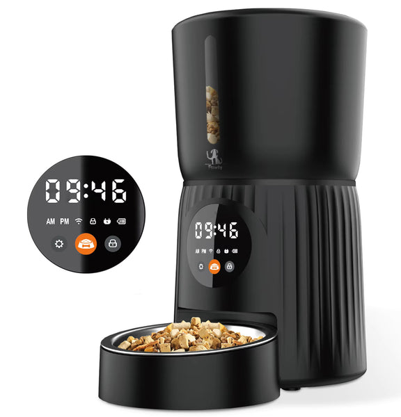 Smart WiFi Pet Feeder - 4L Automatic Food Dispenser for Dogs & Cats