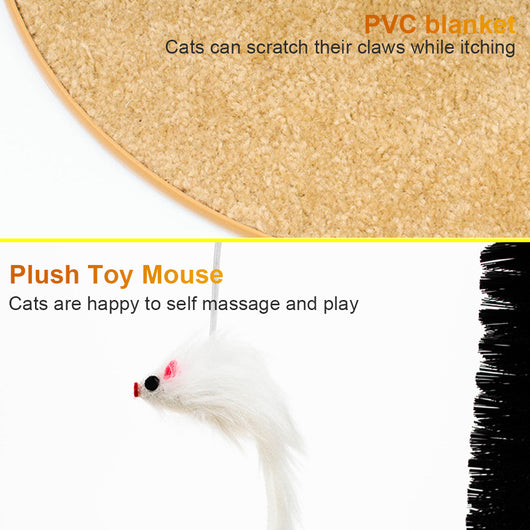 Cat Scratcher Arch Type Massage Brush Anti-itch Toy