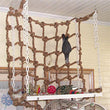 Colorful Hemp Rope Climbing Net for Parrots and Other Birds