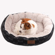 Cozy and Fluffy Round Dog Bed