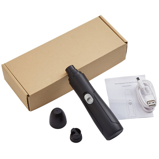 Rechargeable USB Pet Nail Grinder - Perfect for Dogs and Cats