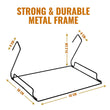 Iron Frame Cat Bed Shelf for Radiator or Wall Mounting