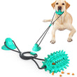 Interactive Suction Cup Dog Toy for Tug-of-War and Molar Training