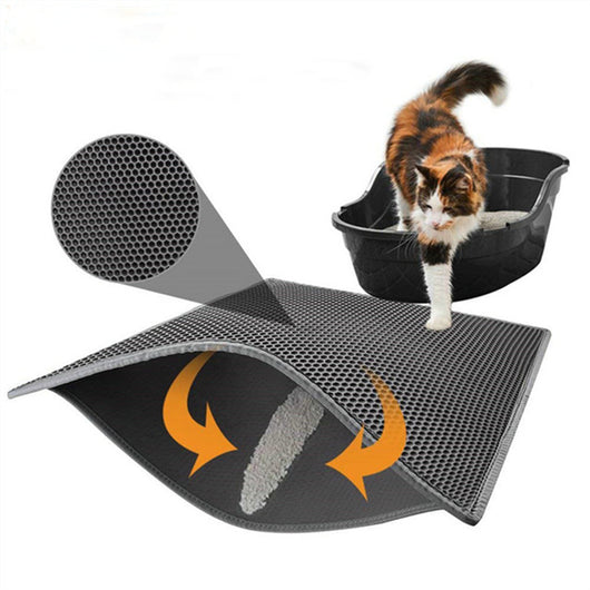 Foldable Pet Cat Scratching Pad with Massage Function