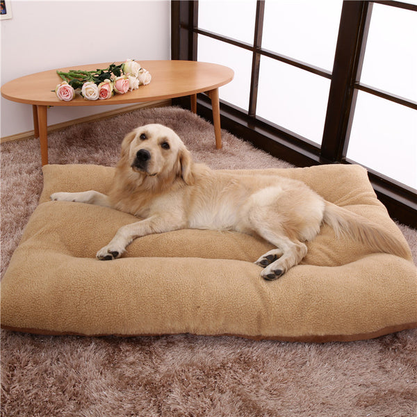 Cozy and Thick Pet Bed for Large Golden Retrievers