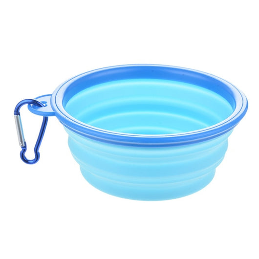 Portable Silicone Folding Pet Bowl for Dogs