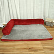 Corduroy Pet Sofa Bed with High-Quality Material and Multiple Size Options