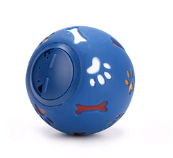 Pet Toy for Biting and Puzzle Solving: Leaking Milky Rubber Ball in Multiple Colors and Sizes