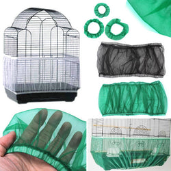 Breathable Mesh Bird Cage Cover for Dust-Proof Protection