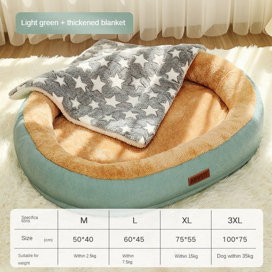 Warm and Comfortable Removable Dog Bed and Cat Bed
