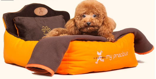 Removable Three-Piece Pet Bed for Dogs and Cats