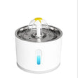 Automatic Pet Water Fountain with LED Lighting - USB, Mute & Portable for Dogs & Cats 🐈