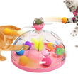 Meows Windmill Interactive Cat Toy with Catnip and Multifunctional Turntable