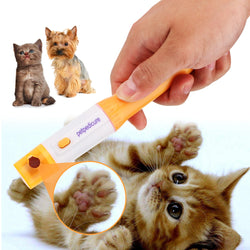 Electric Pet Nail Trimmer for Dogs and Cats, Professional Nail Clippers with Sandpaper