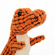 Dinosaur Plush Toy for Large Dogs - Interactive and Chewable