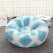 Round Plush Pet Bed for Dogs and Cats - Suitable for Small, Medium, and Large Breeds