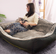 Polyester Dog Bed Sofa with Multiple Size Options